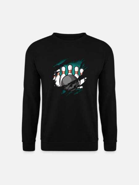 Bowling - Unisex Pullover - Schwarz