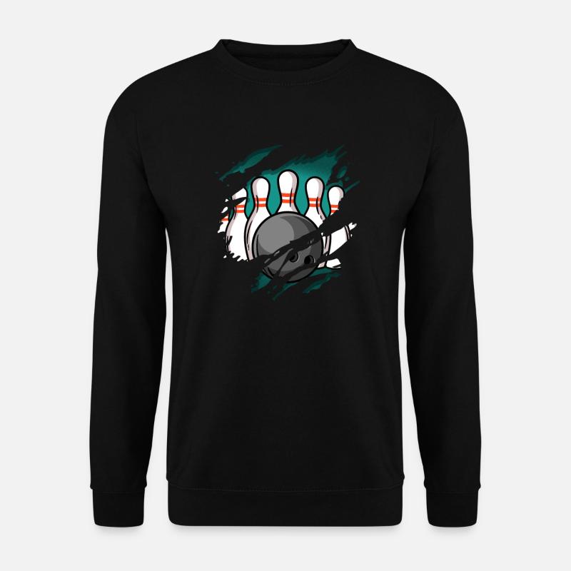 Bowling - Sweat-shirt Unisexe - noir