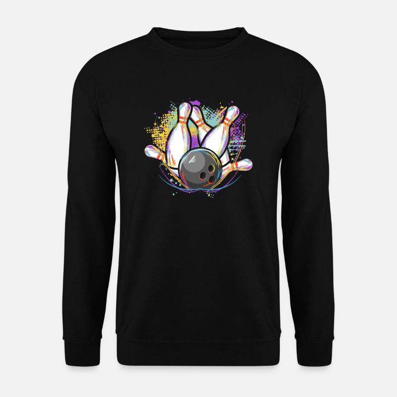 bowling - Unisex Sweatshirt - black