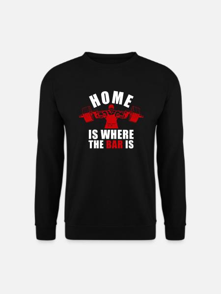 Power Triathlon Powerlifting Powerlifter - Unisex Sweatshirt - black