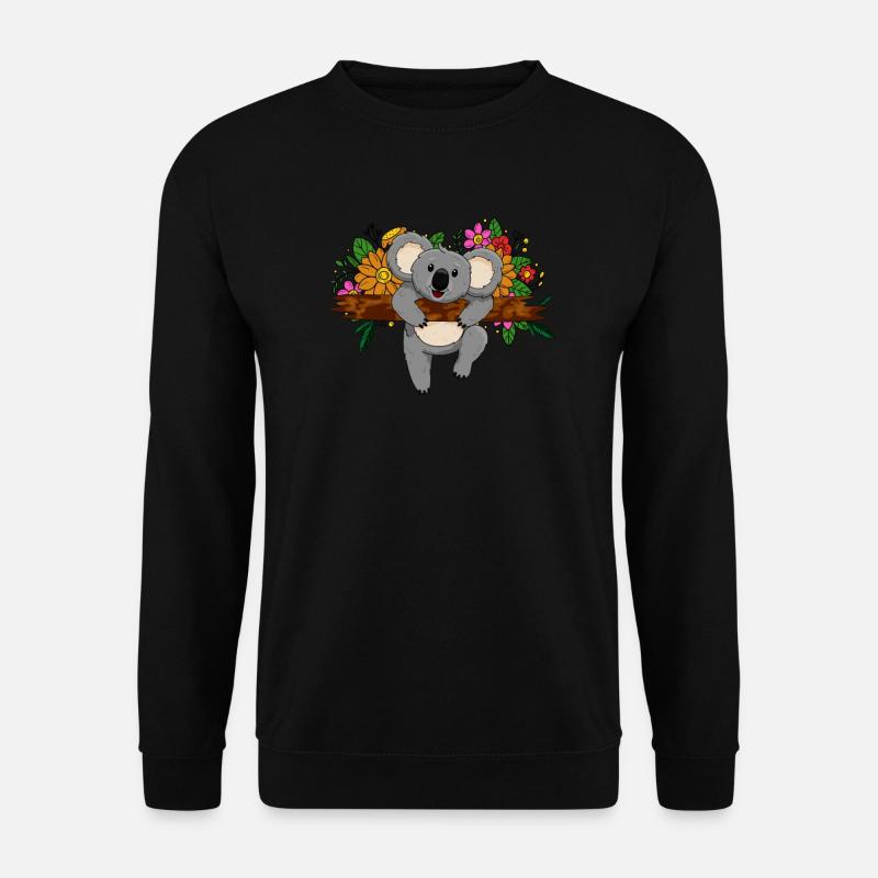 Koala Koalabär - Sweat-shirt Unisexe - noir