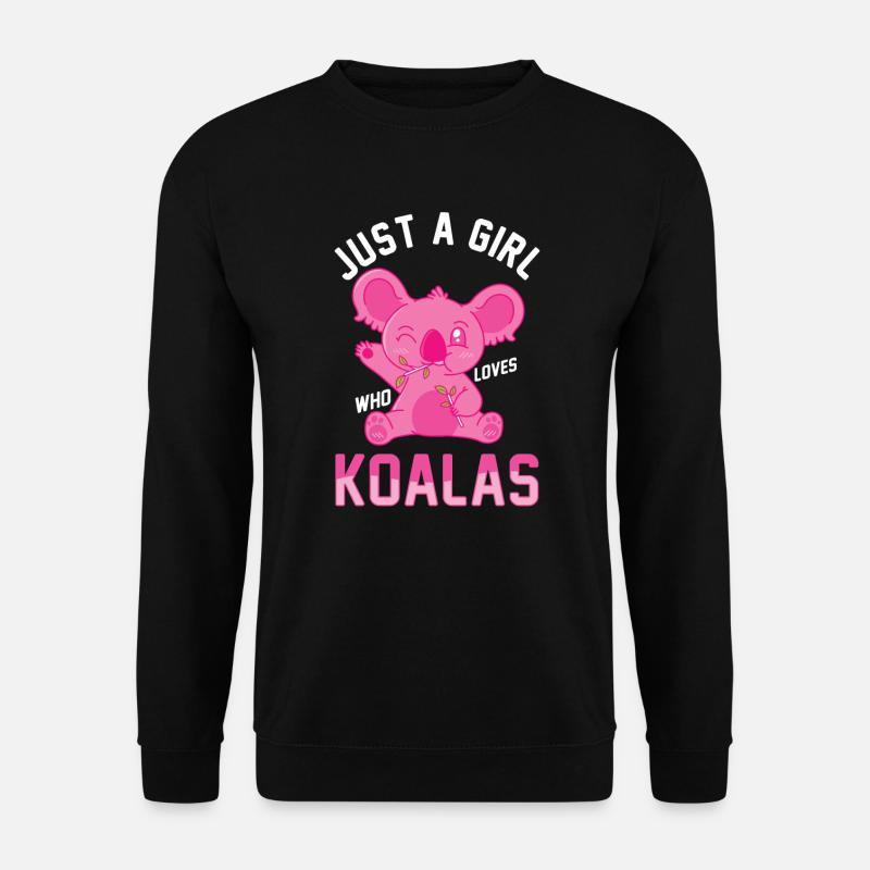 Koala Koalabär - Sweat-shirt Unisexe - noir