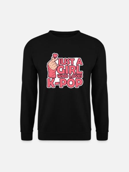 K-Pop Kpop K-Drama Korean Pop Musik - Unisex Pullover - Schwarz