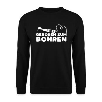Zahnarzt Assistentin Zahnarzthelferin Zahnmedizin - Unisex Pullover - Schwarz - Vorne - Alina (178cm) & Michal (187cm)