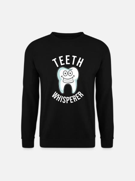 Zahnarzt Assistentin Zahnarzthelferin Zahnmedizin - Unisex Pullover - Schwarz