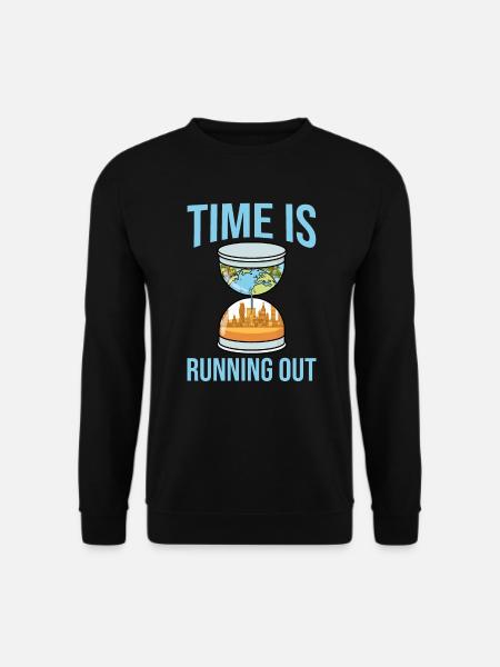 Changement climatique Lutte contre le changement climatique Réchauffement climatique Planète terre - Sweat-shirt Unisexe - noir