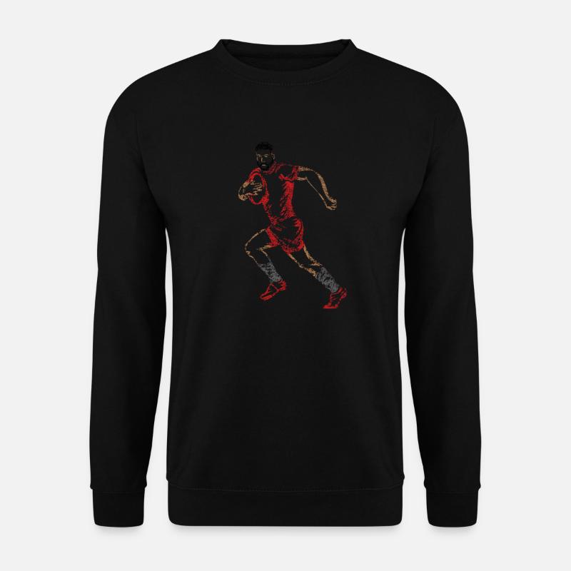 Rugby - Unisex Pullover - Schwarz