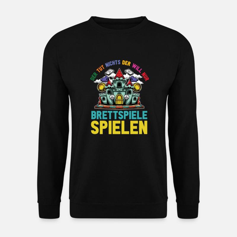 Brettspiel - Unisex Pullover - Schwarz