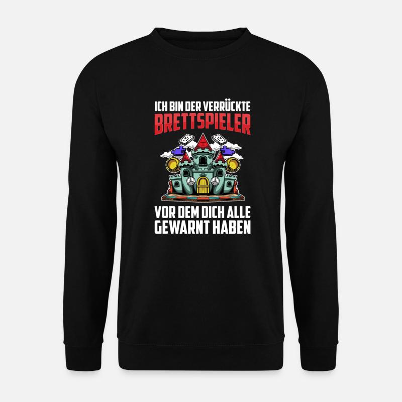 Brettspiel - Unisex Pullover - Schwarz