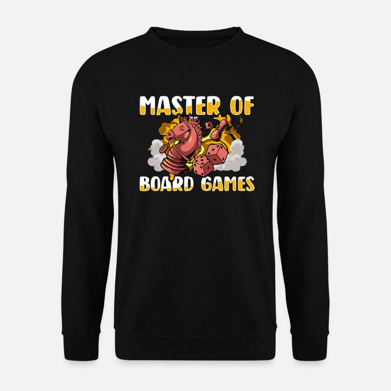Brettspiel - Unisex Pullover - Schwarz