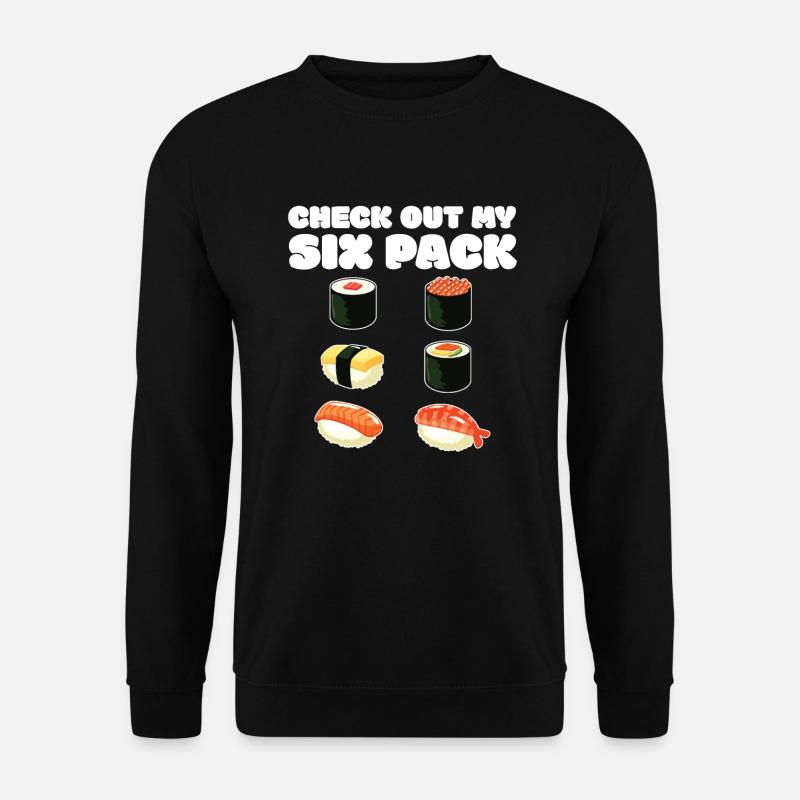 Sushi - Unisex Pullover - Schwarz