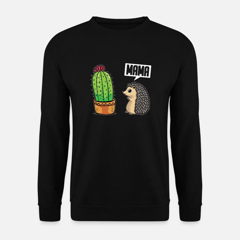 Hérisson - Sweat-shirt Unisexe - noir