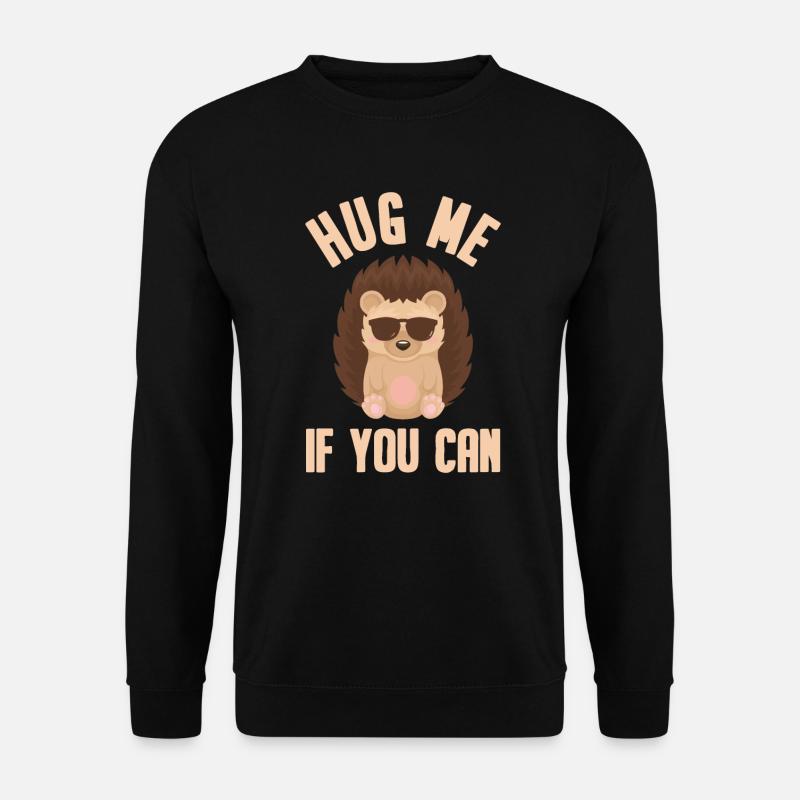Hedgehog - Unisex Sweatshirt - black