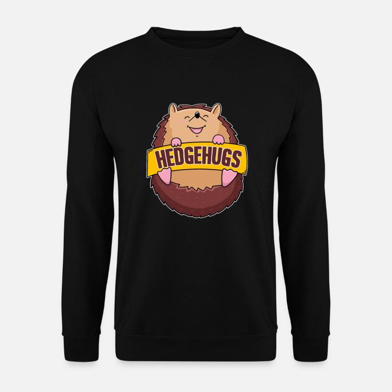 Hedgehog - Unisex Sweatshirt - black