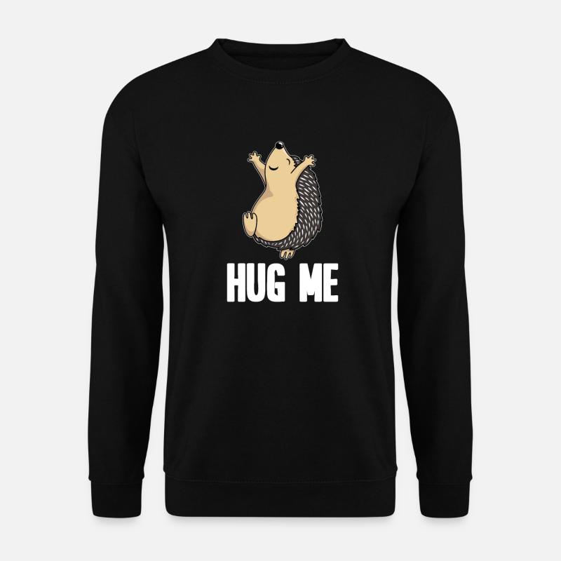 Hedgehog - Unisex Sweatshirt - black