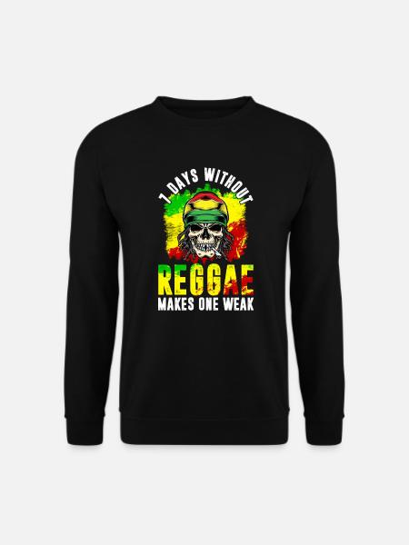 Reggae Dancehall Rasta Rastafari - Unisex Sweatshirt - black