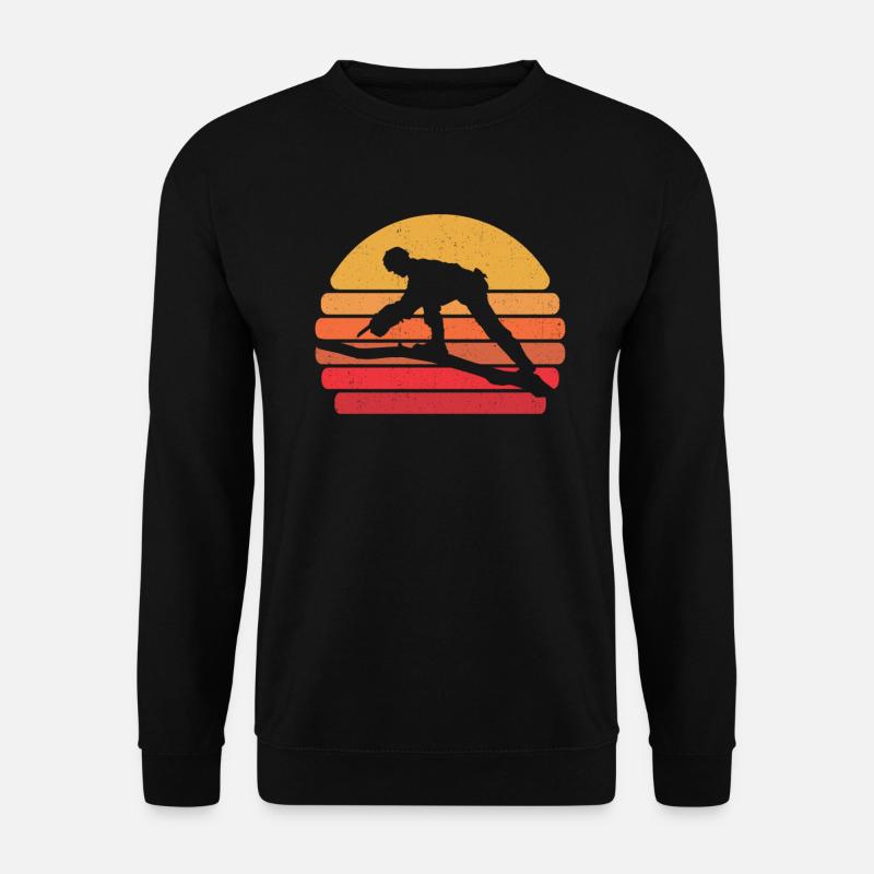 Retro Tree Climbing Vintage Arborist Arborist - Unisex Sweatshirt - black