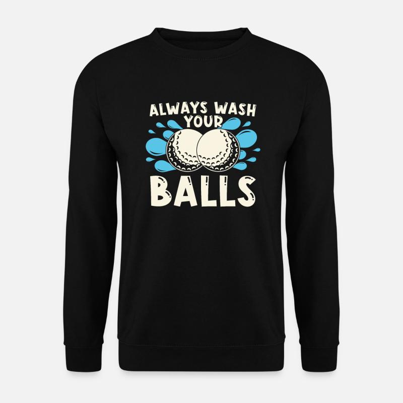 Golfeur Golf golf golf golf - Sweat-shirt Unisexe - noir