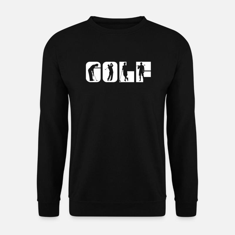 Golfeur Golf golf golf golf - Sweat-shirt Unisexe - noir