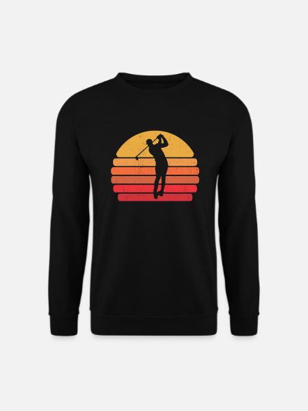 Golf rétro golf golf golf - Sweat-shirt Unisexe - noir