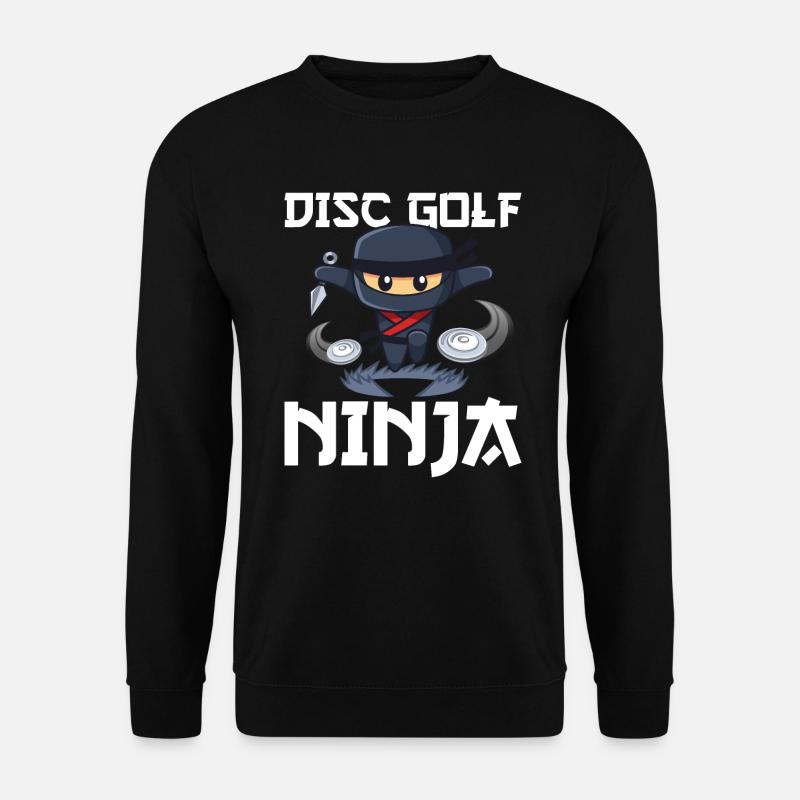 Frisbee Golf - Unisex Sweatshirt - black