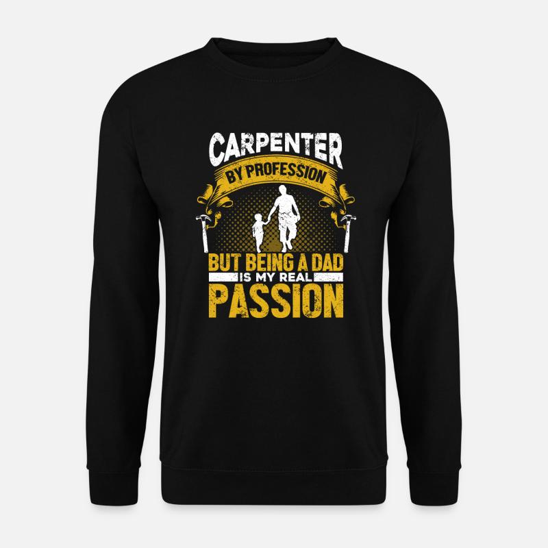 Charpentier menuisier menuisier - Sweat-shirt Unisexe - noir