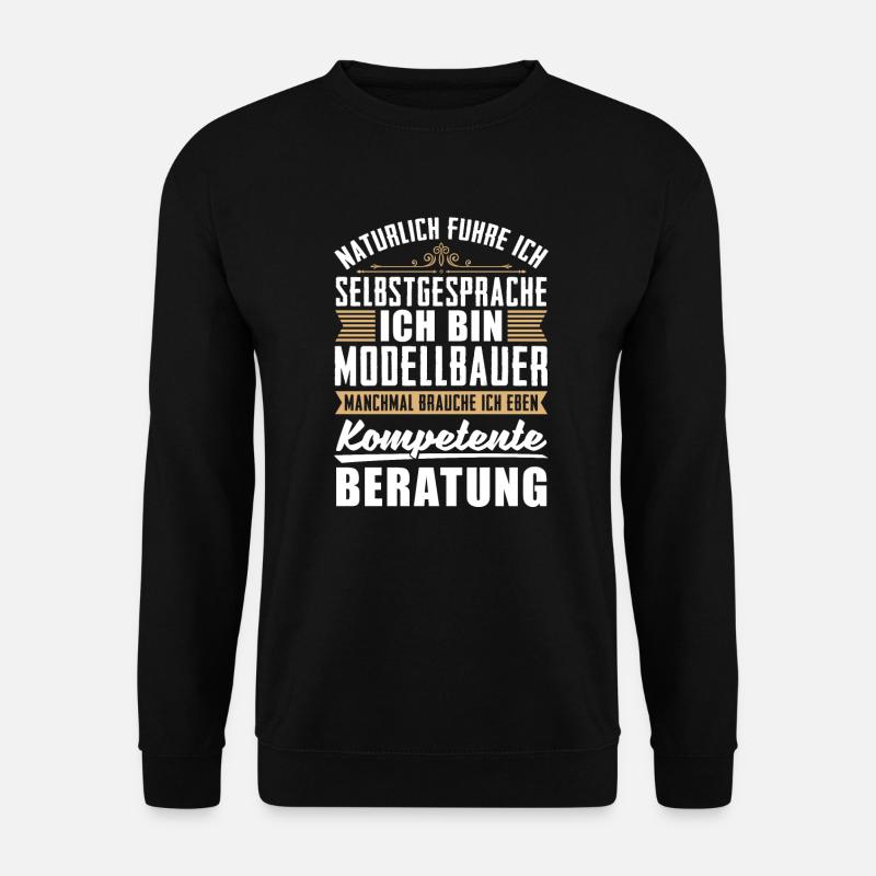 Modellbau Modellbauer - Unisex Pullover - Schwarz