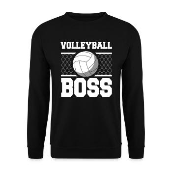 Volley-ball beach volley - Sweat-shirt Unisexe - noir - Devant - Alina (178cm) & Michal (187cm)
