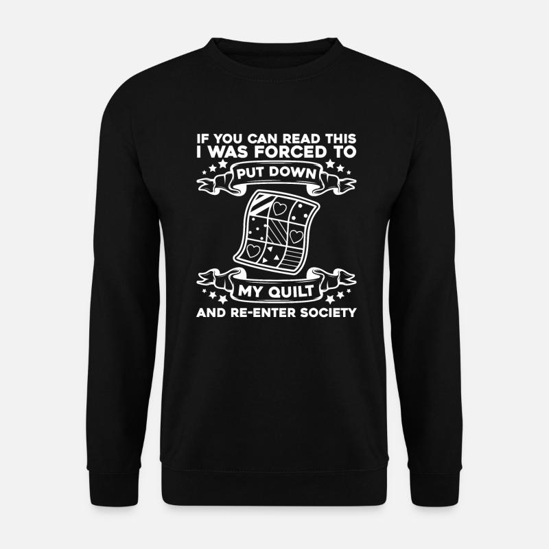 Sewing Quilting Quilting - Unisex Sweatshirt - black