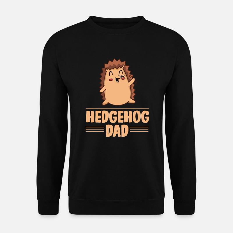 Hedgehog - Unisex Sweatshirt - black