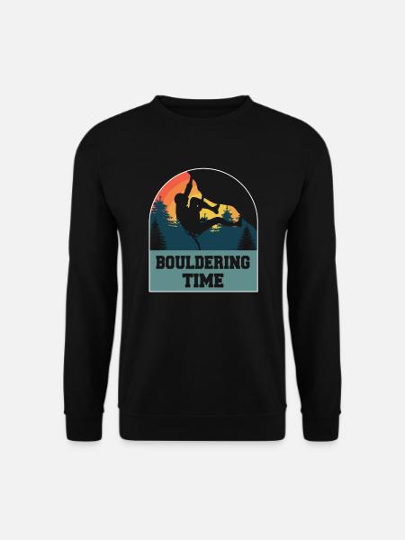 Bouldering - Unisex Sweatshirt - black