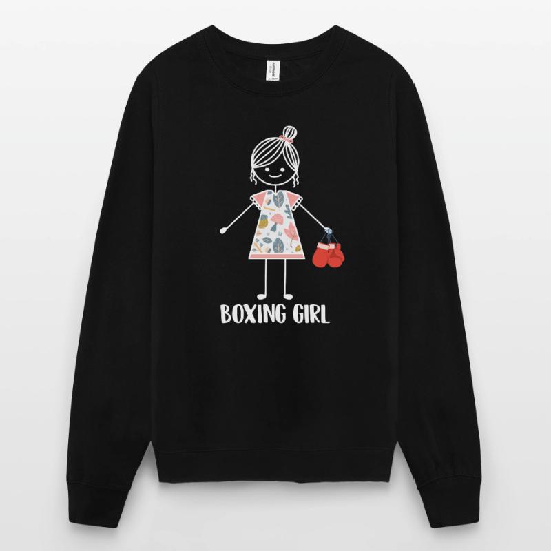 Boxe Boxe Boxe Boxe Combat Fighter Sweat-shirt Unisexe
