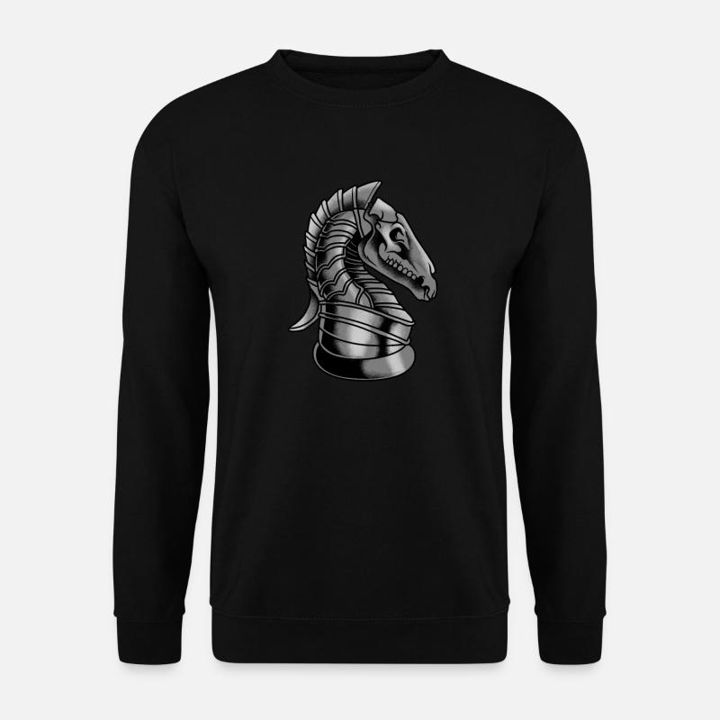 Schach Schachfigur - Unisex Pullover - Schwarz
