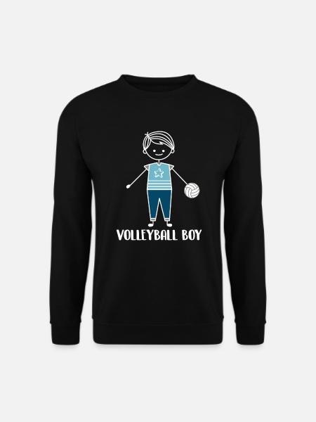 Volleyball Beachvolleyball - Unisex Pullover - Schwarz