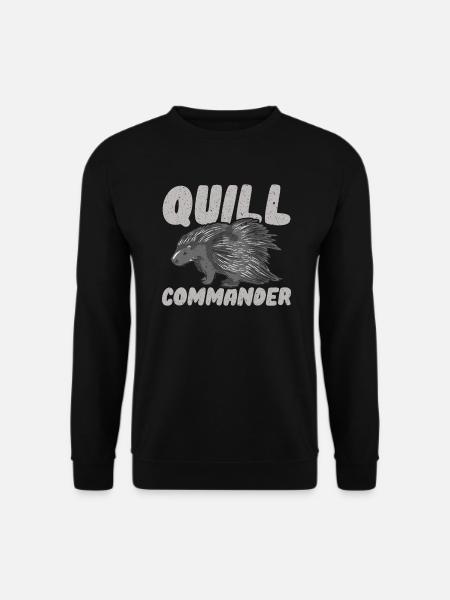 Porcupine - Unisex Sweatshirt - black