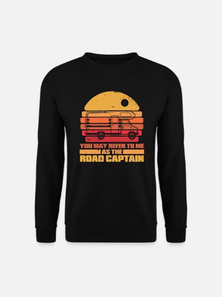 Caravan Motorhome Caravan Camper - Unisex Sweatshirt - black