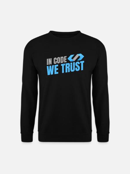 Programmierer Coder Software Entwickler - Unisex Pullover - Schwarz