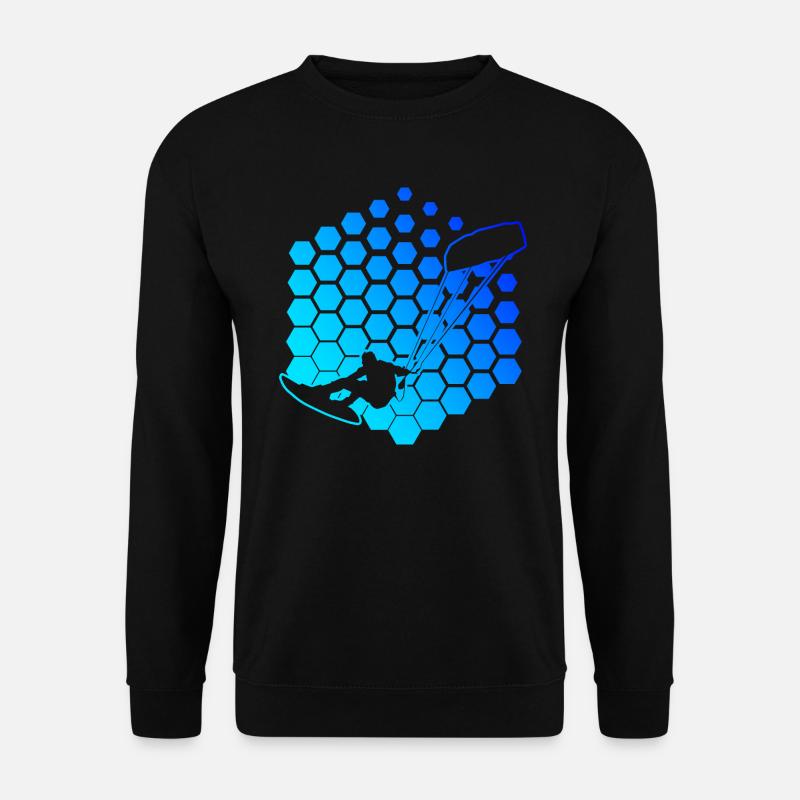 Kitesurf Kitesurf kitesurfer - Sweat-shirt Unisexe - noir