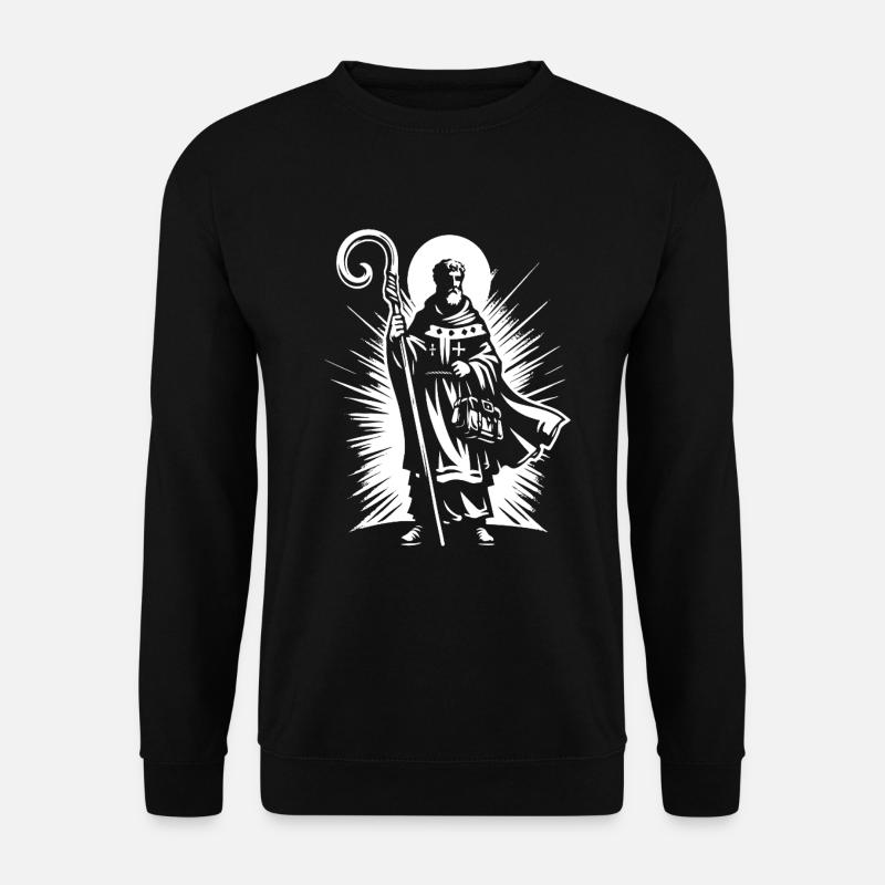 Saint Nicholas – Classic Design - Unisex Sweatshirt - black