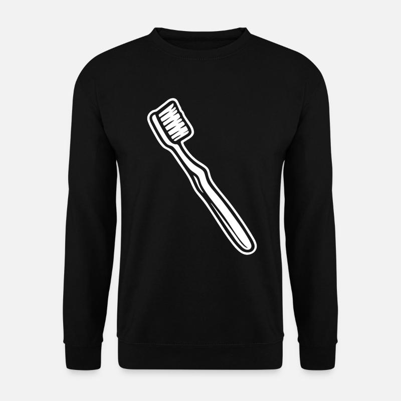 Toothbrush Design – Clean & Fun - Unisex Sweatshirt - black