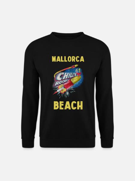 Mallorca Beach - Unisex Pullover - Schwarz