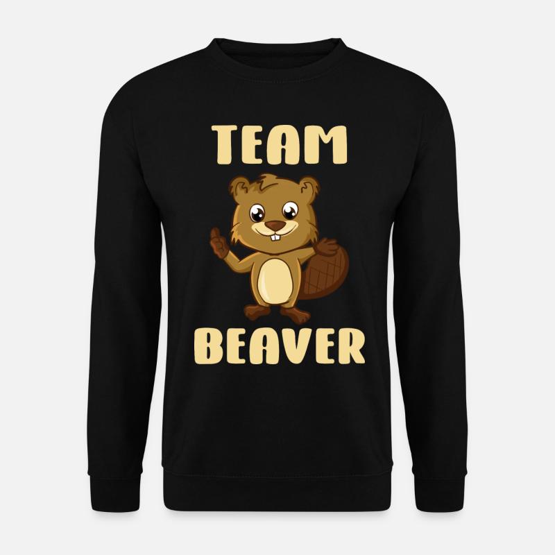 Team Beaver - Unisex Sweatshirt - black