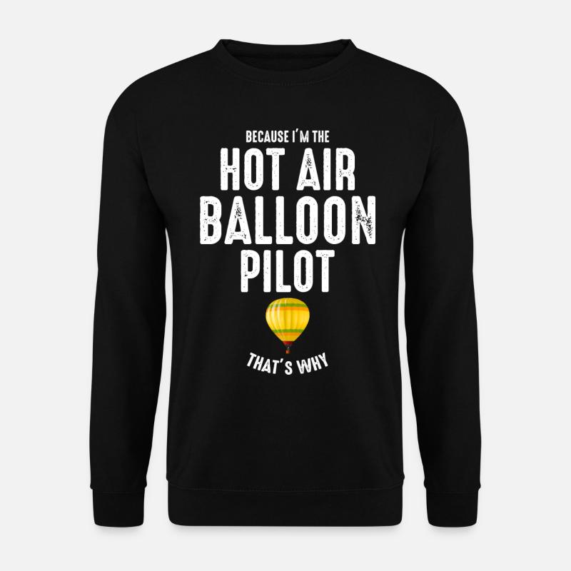 Montgolfière Montgolfière Montgolfière - Sweat-shirt Unisexe - noir