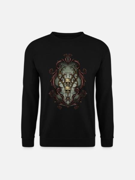 Frame Skull - Unisex Sweatshirt - black