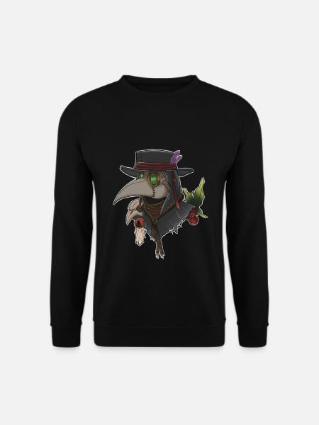 Plague Doctor - Unisex Sweatshirt - black