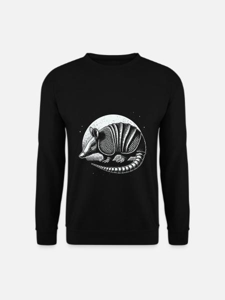 Armadillo Gürteltier - Unisex Pullover - Schwarz