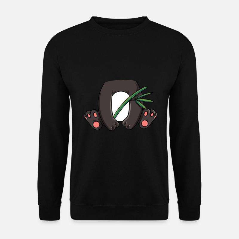 Panda Kostüm - Unisex Pullover - Schwarz