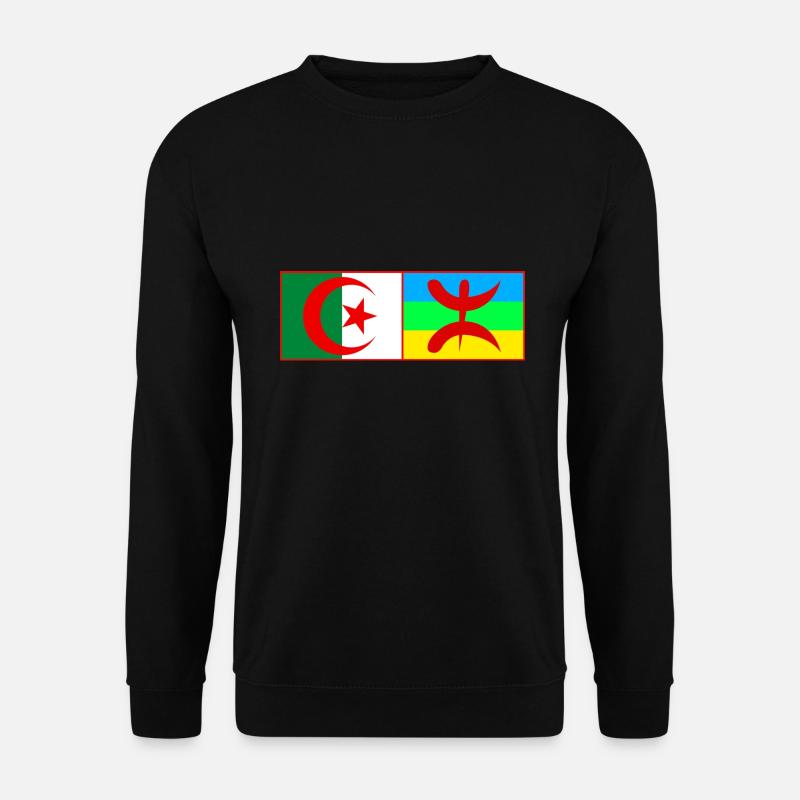 Algerien Amazigh T-Shirt - Unisex Pullover - Schwarz
