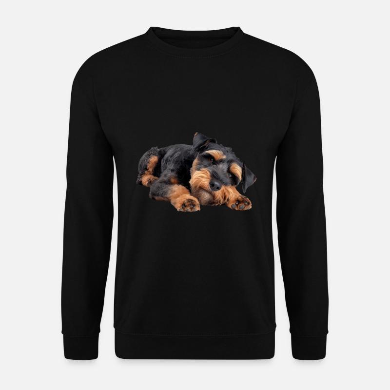 Welsh Terrier - Unisex Pullover - Schwarz