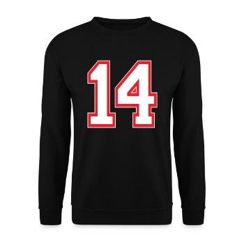 Troy Bolton Issue 14 - Unisex Sweatshirt - black - Front - Alina (178cm) & Michal (187cm)